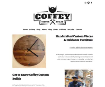 Coffeycustombuilds.com(Coffey Custom Builds) Screenshot