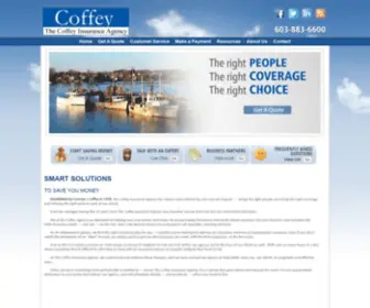 Coffeyins.com(Nashua Auto Insurance) Screenshot