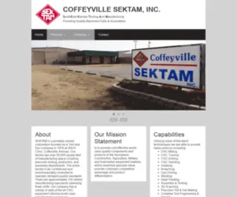 Coffeyvillesektam.com(Coffeyville Sektam) Screenshot