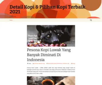 Coffi.org(Detail Kopi & Pilihan Kopi Terbaik 2020) Screenshot