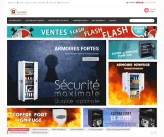 Coffrefort-Securite.fr(Coffrefort Sécurité) Screenshot