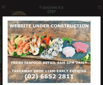 Coffsfishcoop.com.au(Fresh Seafood in Coffs Harbour) Screenshot