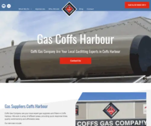 Coffsgascompany.com.au(Coffs Gas Company) Screenshot