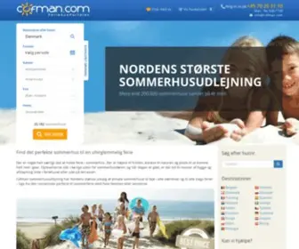 Cofman.com(Sommerhuse i Danmark og Europa) Screenshot