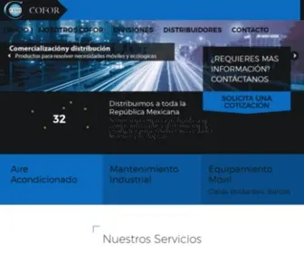 Cofor.com.mx(Home OnePage) Screenshot