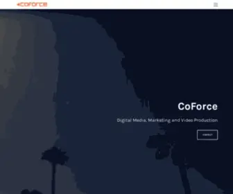 Coforce.com(Digital Media Marketing and Video Production) Screenshot