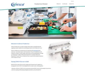 Cofrescofoodservice.com(Foodservice Division) Screenshot