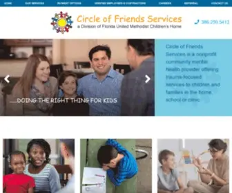 Cofsfl.org(Circle of Friends Services) Screenshot