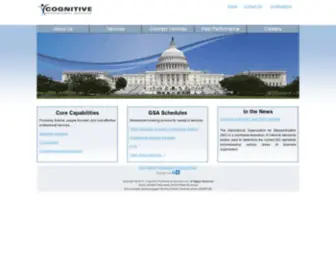 Cog-PS.com(Cognitive Professional Services) Screenshot