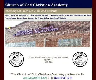 Cogca.org(Church of God Christian Academy) Screenshot