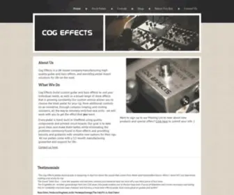 Cogeffects.co.uk(Cog Effects) Screenshot