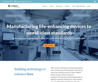 Cogent-Technology.co.uk(Cogent Technology) Screenshot