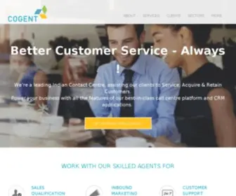 Cogenteservices.com(Better Customer Service) Screenshot