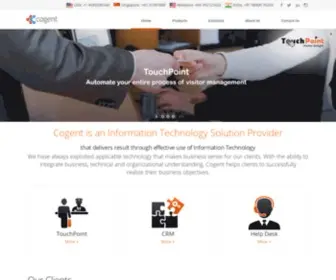 Cogentsite.com(Cogent Innovations) Screenshot