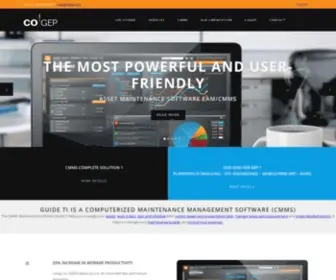 Cogep.com(COGEP Maintenance Software Specialist CMMS / EAM) Screenshot