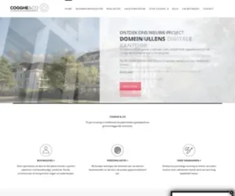 Cogghe.be(Bouwonderneming in Antwerpen) Screenshot