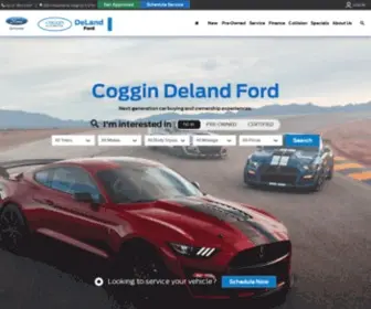 Coggindelandford.com(DeLand Ford) Screenshot