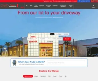 Coggintoyota.com Screenshot