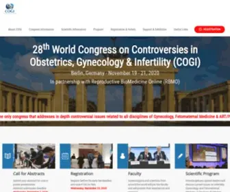Cogi-Congress.org(The Multidisciplinary Gynecology Congress) Screenshot