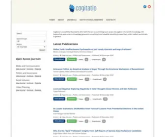 Cogitatiopress.com(Cogitatio) Screenshot