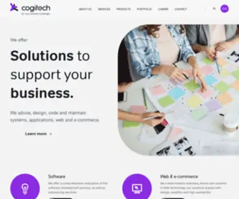 Cogitech.pl(Cogitech group) Screenshot