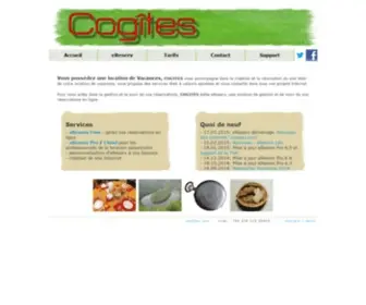 Cogites.com(Cogîtes) Screenshot