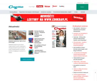 Cogito.com.pl(Miesięcznik dla licealistów) Screenshot