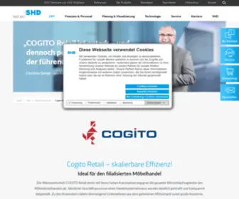 Cogito.com(Die Warenwirtschaft für den filialisierten Handel) Screenshot