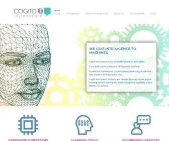 Cogitoinstruments.com(Cogito Instruments) Screenshot