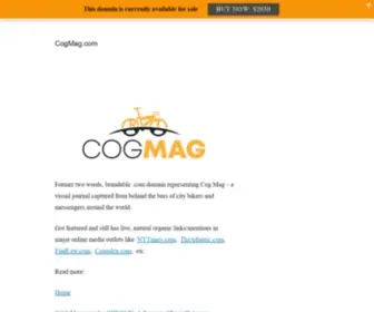 Cogmag.com(Cycling and Biking Info and Reviews) Screenshot