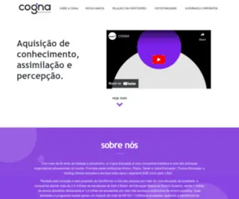 Cogna.com.br(Cogna Educação) Screenshot