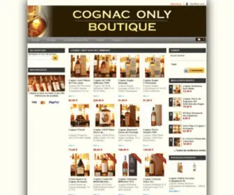 Cognac-Only.com(COGNAC ONLY) Screenshot