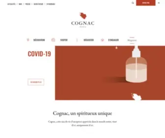 Cognac.fr(Découvrir et comprendre le Cognac) Screenshot