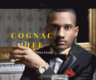 Cognaclifestyle.com(Cognac Life) Screenshot