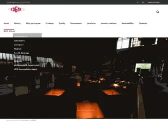 Cogne.com(Cogne Acciai Speciali) Screenshot