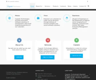 Cognetictech.com(Cognetic Technologies) Screenshot