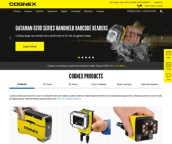 Cognex.co.uk(Choose Cognex for machine vision) Screenshot