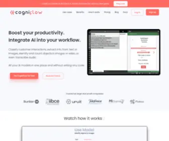 Cogniflow.ai(AI made easy with No) Screenshot