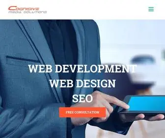 Cognisivemediasolutions.com(Web development India) Screenshot