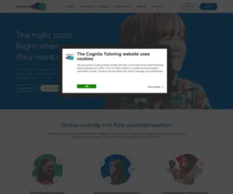 Cognitatutoring.com(Online tutoring) Screenshot