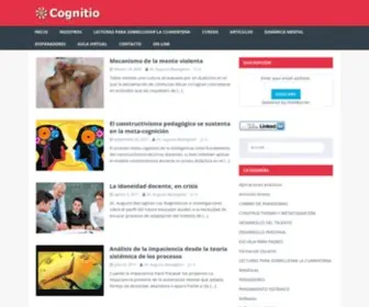 Cognitio.com.ar(Teoría y método para la organización mental) Screenshot