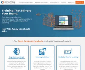 Cognitionlms.com(Reflection Software) Screenshot