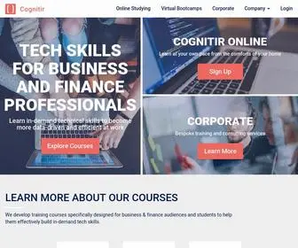 Cognitir.com(Learn Data Science and Programming Skills) Screenshot