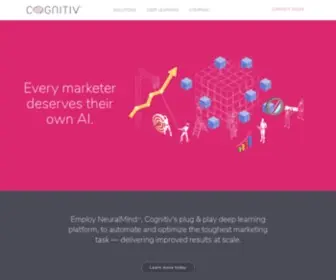 Cognitiv.ai(Artificial Intelligence Marketing Company) Screenshot