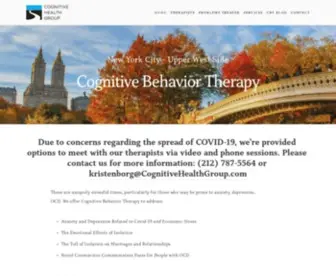 Cognitive-Behavior-Therapy.com(Cognitive Health Group) Screenshot