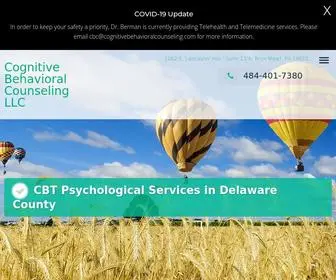 Cognitivebehavioralcounseling.com(1062 E) Screenshot