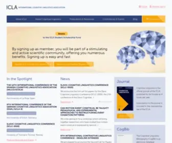 Cognitivelinguistics.org(Cognitive Linguistics) Screenshot