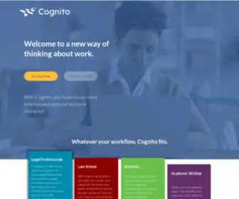 Cognitosoftware.com(Cognito Workflow Software) Screenshot