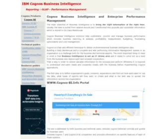 Cognos-BI.info(Cognos BI) Screenshot