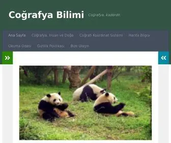 Cografyabilimi.gen.tr(Coğrafya Bilimi) Screenshot